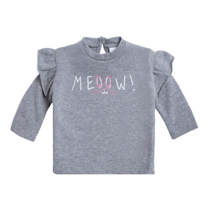 Sudadera gris BRILLI