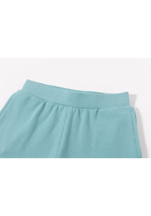 Short algodón azul claro