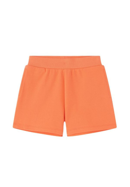 Short algodón bolsillo naranja