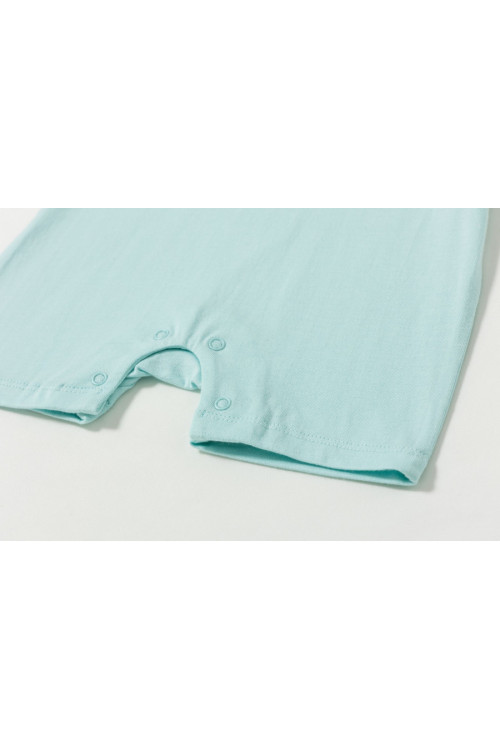 Pijama m/c con elefantes TURQUESA