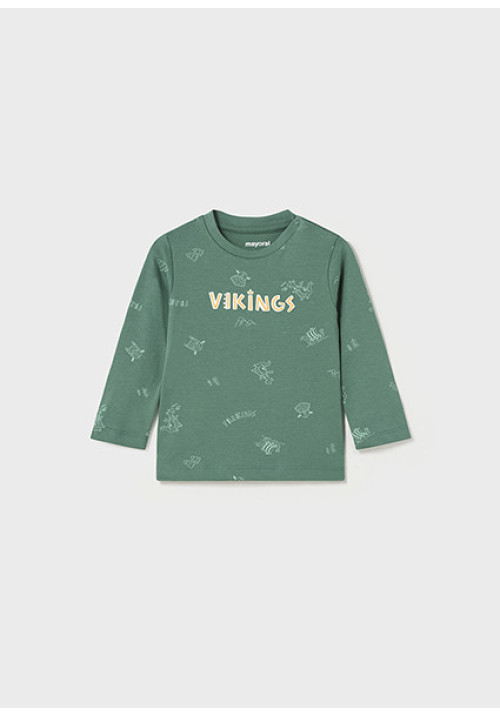 Camiseta verde m/l VIKINGS Ref: 2016