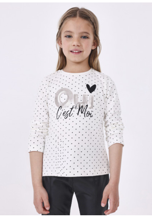 Camiseta m/l MINI CORAZONES Ref: 4012