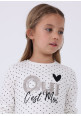 Camiseta m/l MINI CORAZONES Ref: 4012