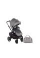 Carrito 2 piezas CROSSLIGHT + capazo Sweet Dim Grey 