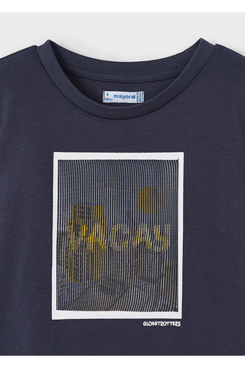 Camiseta grafito m/c LENTICULAR  