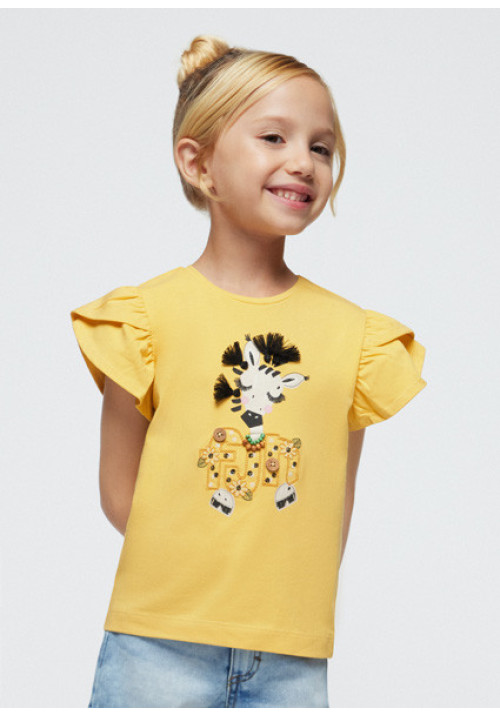 Camiseta amarilla m/c FUN 