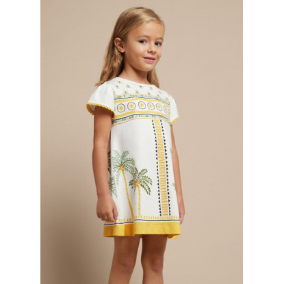 Vestido estampado PALMERAS 
