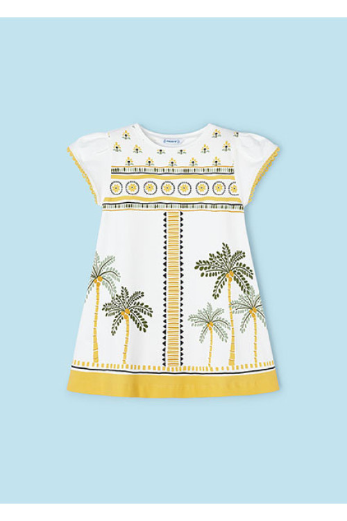 Vestido estampado PALMERAS 