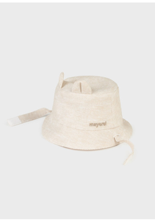 Gorro beige reversible OREJITAS 