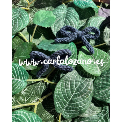 Pack de lazos de tricot AZUL TEJANO 