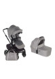 Carrito 2 piezas CROSSLIGHT + capazo Sweet Dim Grey 