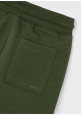 Pantalón básico con puños VERDE MILITAR Ref: 725