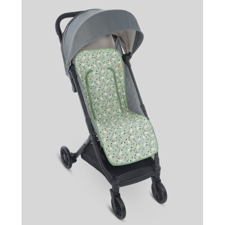 Colchoneta de silla universal reversible CEBRAS
