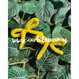 Pack de lazos de tricot AMARILLO