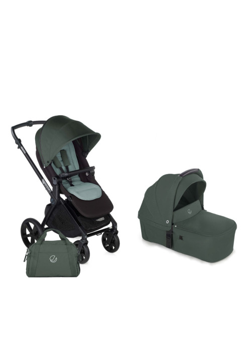 Carrito 2 piezas MUUM + capazo Sweet Botanic 