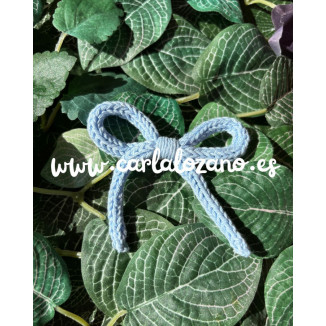 Lazo de tricot básico CELESTE