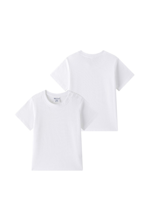 Camiseta m/c básica BLANCO