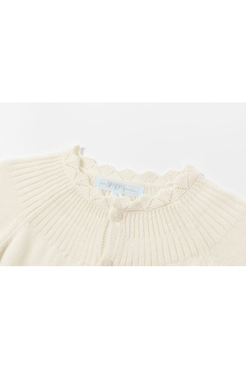 Chaqueta de punto CRUDO