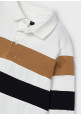 Polo m/l de rayas TRICOLOR Ref: 4103