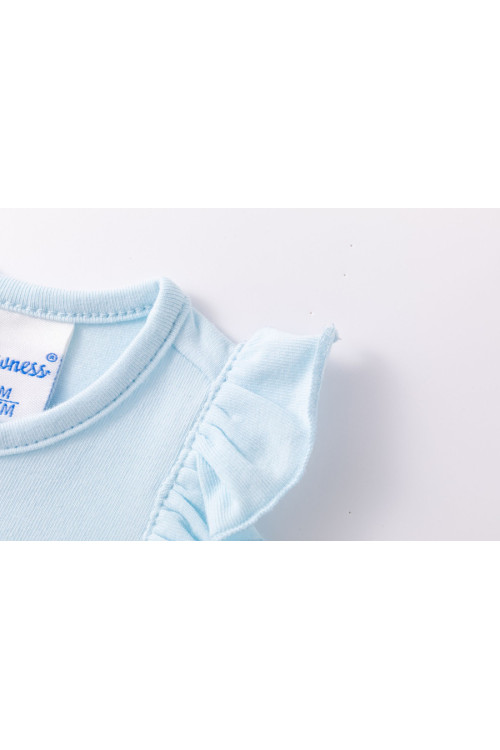 Camiseta con unicornio AZUL