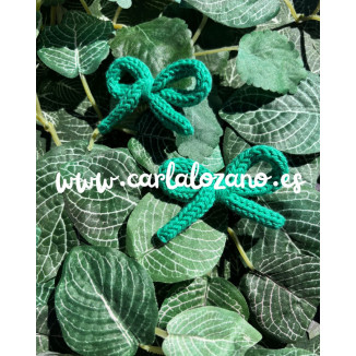 Pack de lazos de tricot VERDE