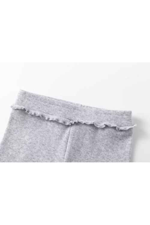 Legging de canalé GRIS