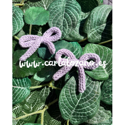 Pack de lazos de tricot LILA