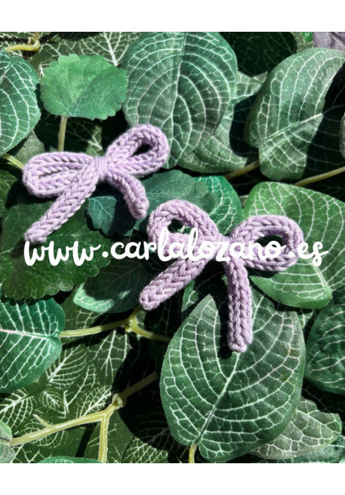 Pack de lazos de tricot LILA