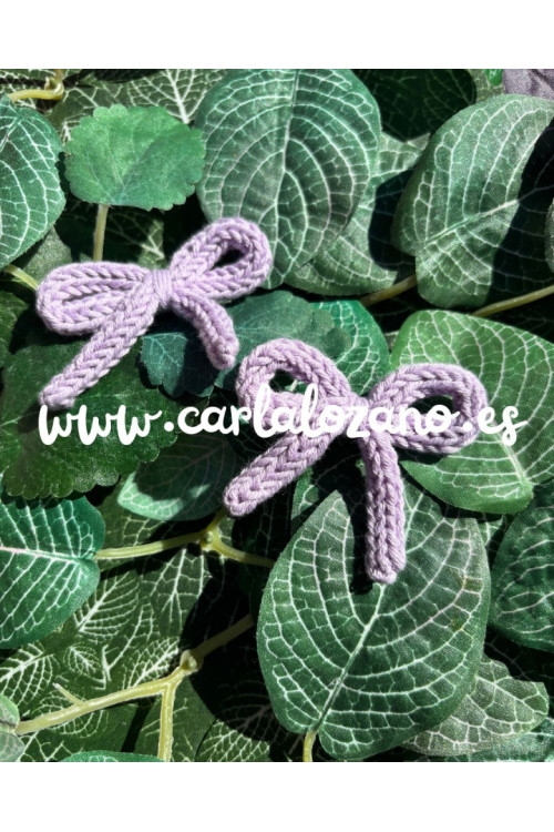 Pack de lazos de tricot LILA