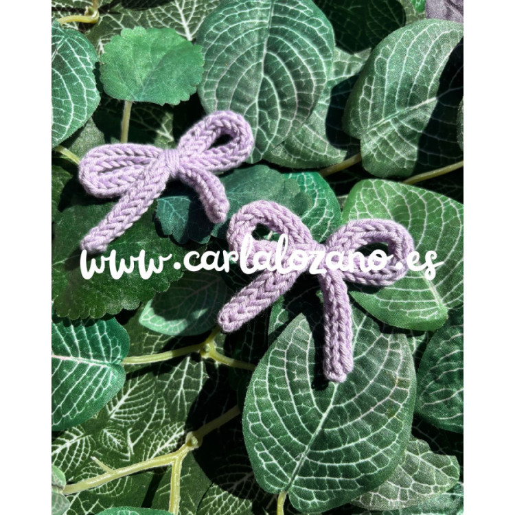 Pack de lazos de tricot LILA
