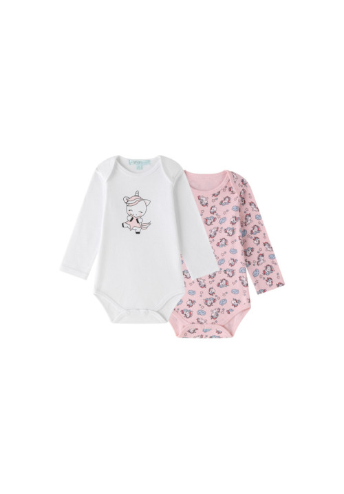 Pack 2 bodies m/l UNICORNIOS 