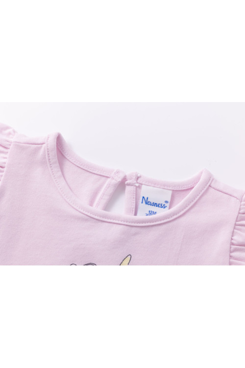 Camiseta con unicornio ROSA