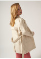 Gabardina beige 